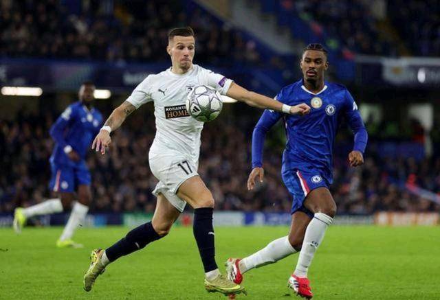 欧冠联赛阶段第7轮切尔西1-0帕福斯